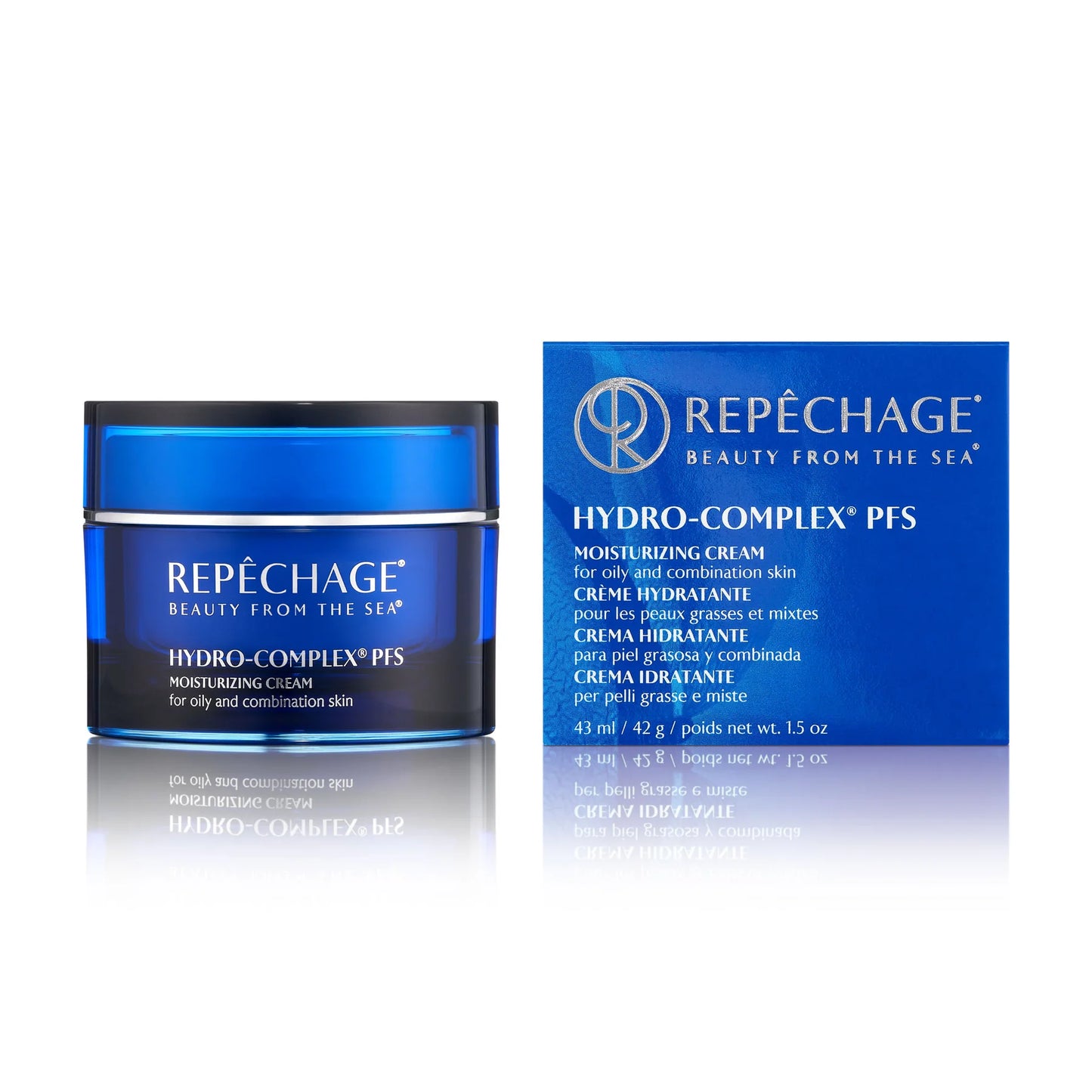 Repêchage HYDRA BLUE HYDRO-COMPLEX PFS Moisturizing Cream For Oily and Combination Skin